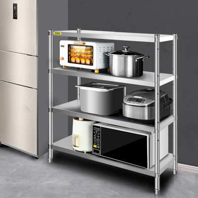 Alnisha 152 cm H x 119 cm W x 47 cm D Shelving Unit