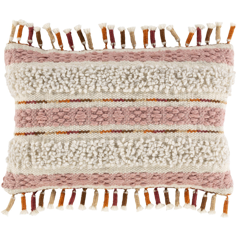  Striped Lumbar Pillow Cover