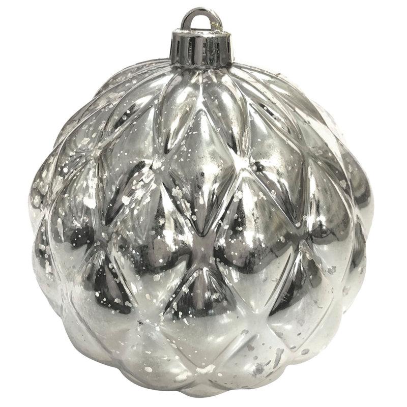 Ornement boule de mercure, Argent