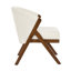 Chaise d'appoint de 23,62 po de largeur avec pieds en bois massif (ensemble de 2)-1265753956