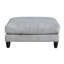 Canapé modulaire en velours côtelé gris avec pieds en bois massif et housses de coussin modulables avec coussins moelleux