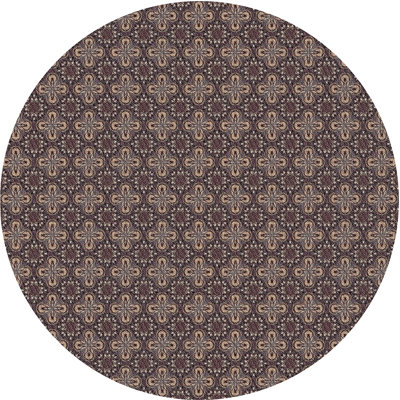 Brun clair Tapis décoratif