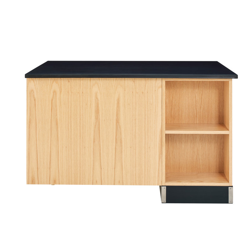 Diversified Woodcrafts 48'' L x 30'' W Rectangle Resin Instructor's Desk