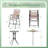 Carrisa 2 - Person Metal Patio Dining Set with Round Table