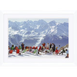 Lounging In Verbier Print by Slim Aarons