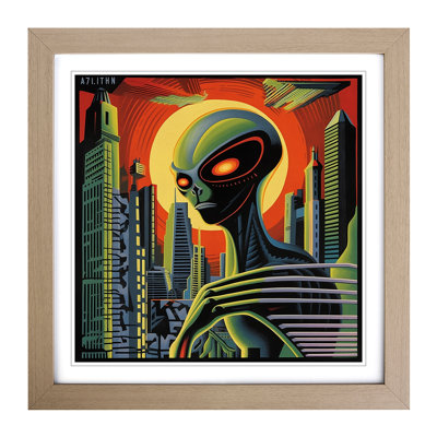 Alien Constructivism - Framed Print