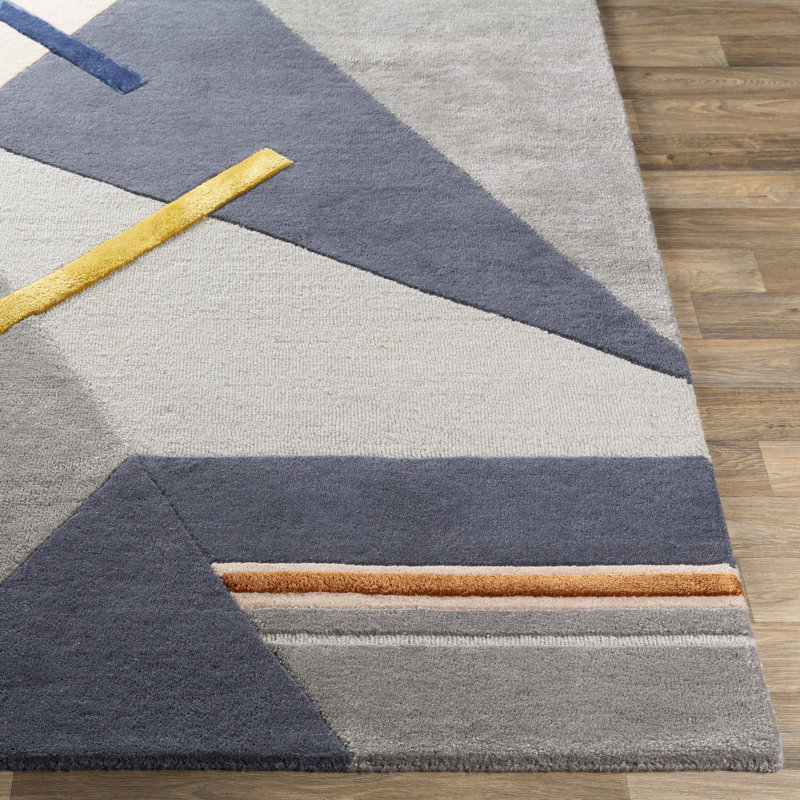 Balajadia Abstract Indoor Rug, Rectangle 2' x 3'
