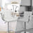 Double Needle PU Leather Counter Height Chairs, Height Adjustable and Swivel Bar Stool-797610345-776664626