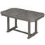 Ensemble de table de salle à manger en bois d'hévéa Trexm 6 pièces avec placage en bois massif et coussin moelleux-1034206716