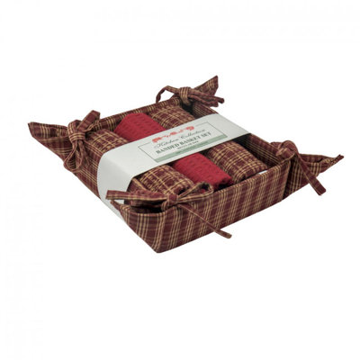 Cotton Waffle Kitchen Towel Linen Set