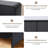 59.05'' Sideboard Buffet Cabinet With 4 Fluted Doors-1698015558