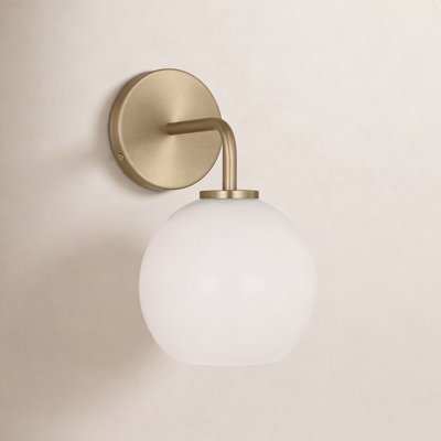 Childerley Single Light Dimmable Armed Sconce