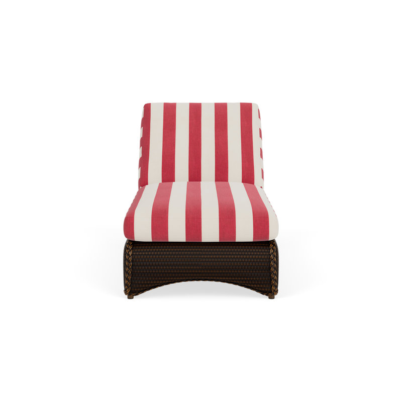 Loom Outdoor Chaise Lounge, Mink, Fife Sahara