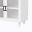 Storage Cabinet with Glass Doors and Adjustable Shelves-511437884
