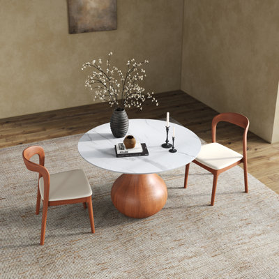 Table de bistro de 99/109 cm (39"/43") pour coin repas, idéale pour 2 à 4 personnes. Économiser de la place. Convient pour 2 à 4 personnes.