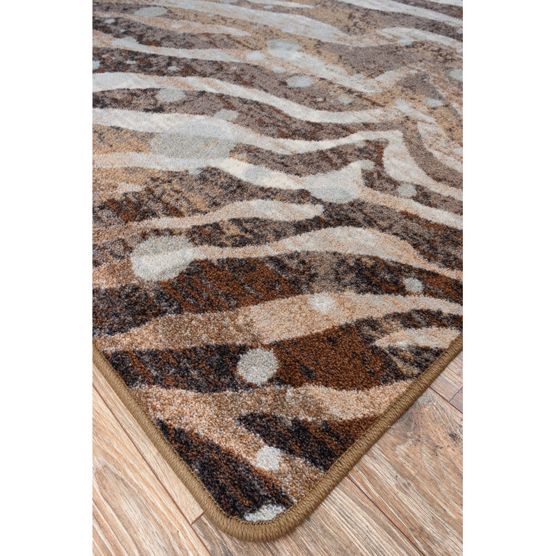 Abiman Animal Print Indoor Rug, Rectangle 5' x 8'