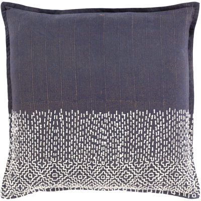 Haines Cotton 20" Throw Pillow Cover