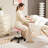 Aryss Adjustable Height Salon Stool with Wheels