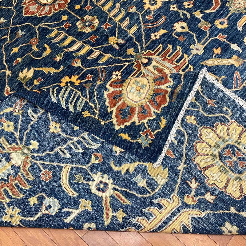 Wool Floral Indoor Rug