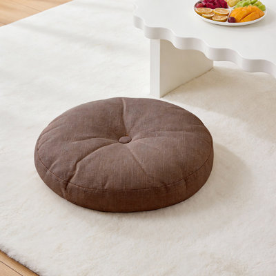 Detachable Round Floor Cushion