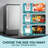 Simzlife 80 Lb. Daily Production Clear Cube Ice Under-counter/freestanding Ice Maker For Commercial Use & Home Use, With Pump, With 25lbs Storage Bin