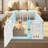 Geffre Portable Cat Playpen-692086606