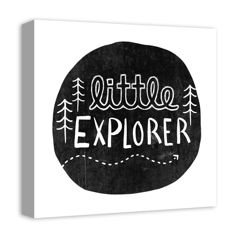 Art sur toile little explorer Manawa, H 16 po x l 16 po x P 1,25 po, Toile tendue