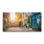 Baumbach Blue - a Charming Street 1 Piece Wall Art on Glass