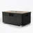 Rattan Fire Pit Table with Ceramic Tile Table Top-2067424720