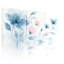 «Watercolor Floral», impression sur toile abstraite (ensemble de 3)-173517680