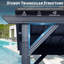 6.5X12ft Hardtop Grill Gazebo-576085116