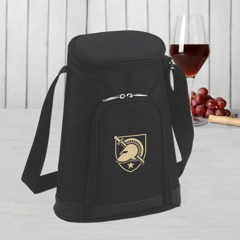 NCAA Army Black Knights, sac fourre-tout à 2 bouteilles avec planche à fromage, couteau et tire-bouchon