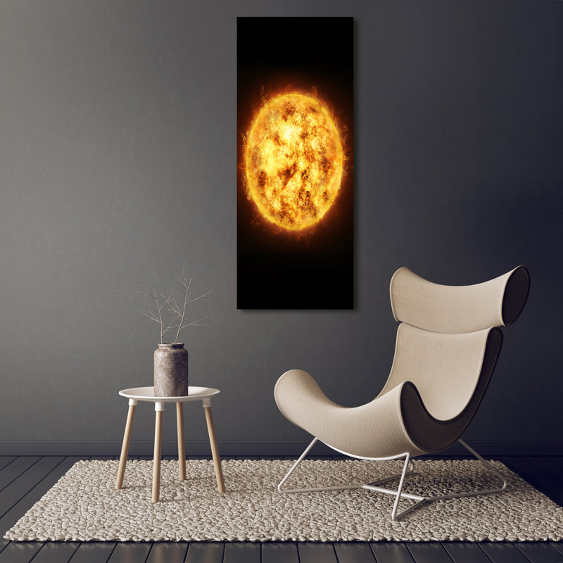 Sun - Wrapped Canvas Print