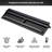 Heavy-Duty Vented Dual Row Gas Burner with Complete Fireplace Connection Kit - NG LP - Easy Install, Bonus Bag of Glowing Embers Included-101122355-101122356