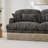 Comfy Chenille Leopard Printing Loveseat Sofa,Delicate Tassel Edge,Modern Fashion Modular Sectional Couch,Ergonomic Back And Seat Design, Easy Assembly,Deep Seat Couch For Living Room,Khaki Black-624404745