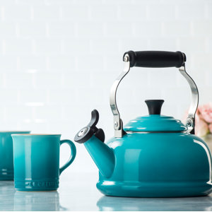 Le Creuset Enamel on Steel Qt Demi Teakettle Reviews Perigold
