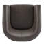 Fauteuil demi-tonneau pivotant en similicuir-1417145905