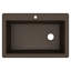 Évier de cuisine à simple cuve en composite 33 po x 22 po Karran-35699301