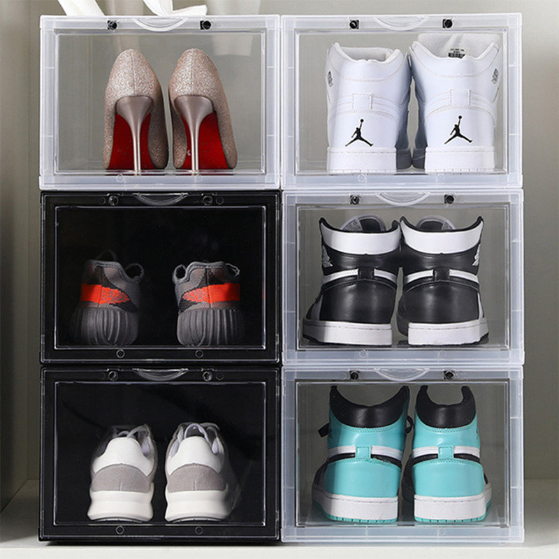 8 Pair Stackable Shoe Storage Box