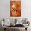 Head Of A Woman by Leonardo Da Vinci - Print on Canvas-50018681-56673280