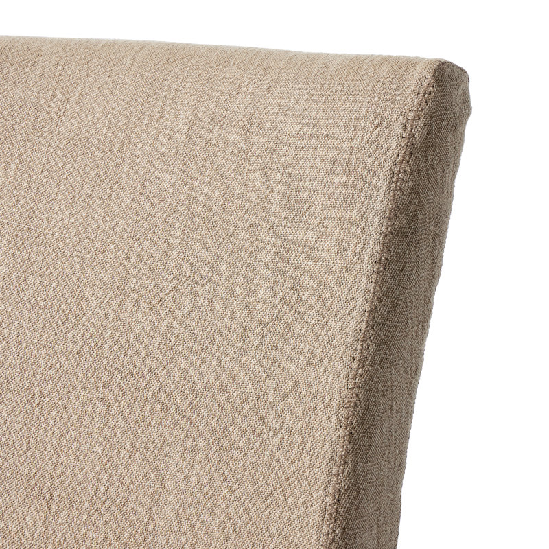 Vista Upholstered Dining Chair, Coffee Bean