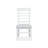 Monti White Upholstered Dining Side Chair-116488700