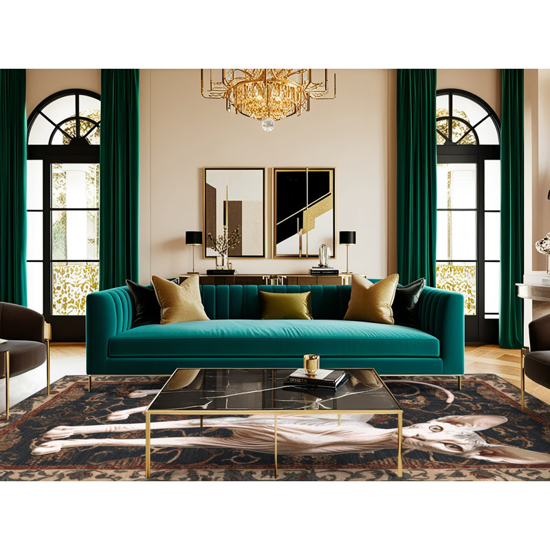  Tapis lavable Don Sphynx Cats, Tapis de couloir 2 pi x 4 pi