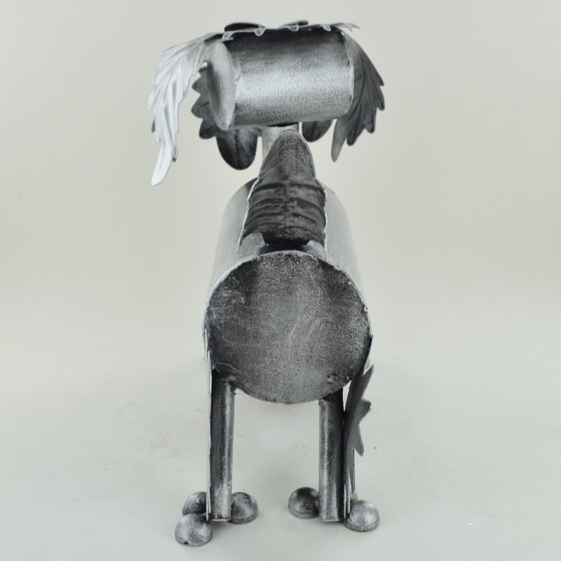 Alexandria Dog Metal Garden Statue