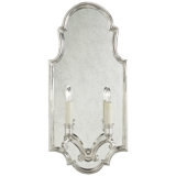 Chapman & Myers Sussex Medium Framed Double Sconce