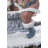 Down the Chimney Santa Figurine