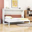 Lit simple escamotable en bois avec lattes