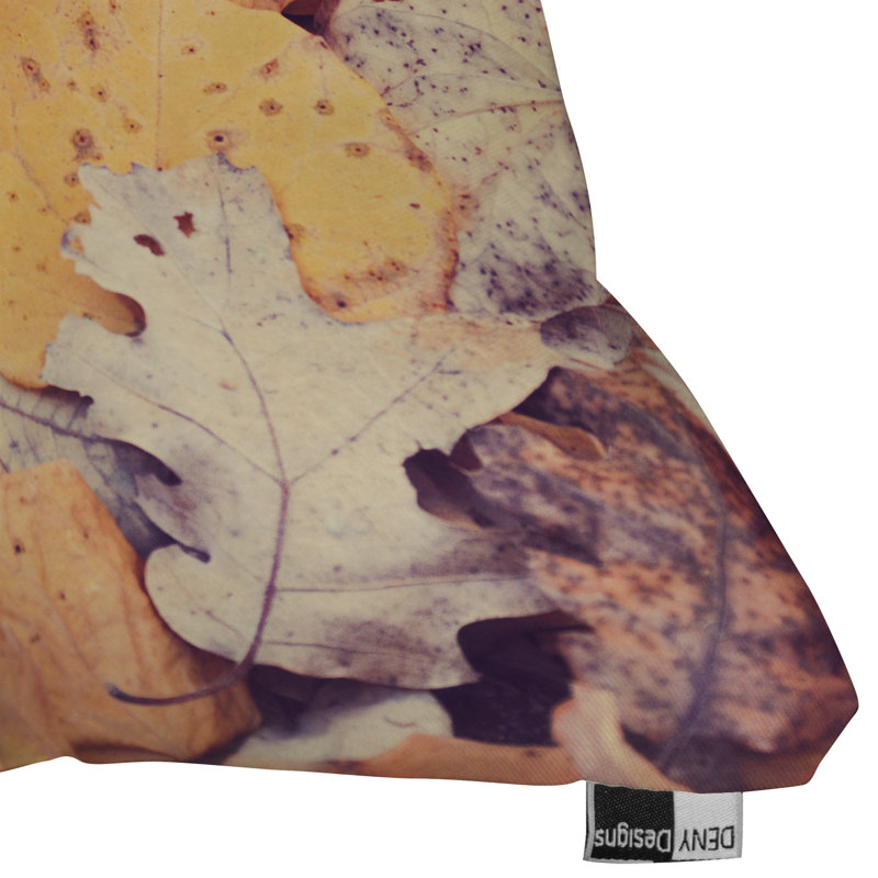 Fallen Leaves Throw Pillow, 16" x 16"