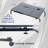 VIVO Black Mobile Height Adjustable Desk for Kids and Adults, Interactive Workstation