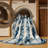 Machine Washable Art Deco Gray Area Rug-666613040